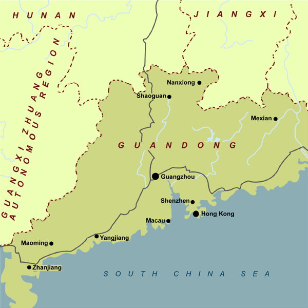 regions carte du macao